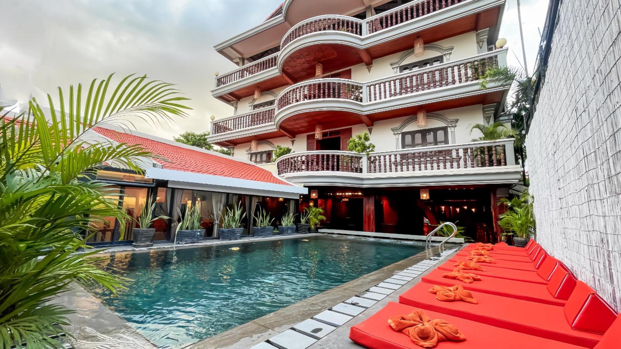 Siem Reap Center Hotel Exterior foto